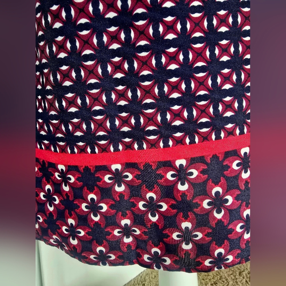 Lauren Ralph Lauren Elegant Patterned Shirt Dress Sz. 6 NWT - Picture 7 of 13